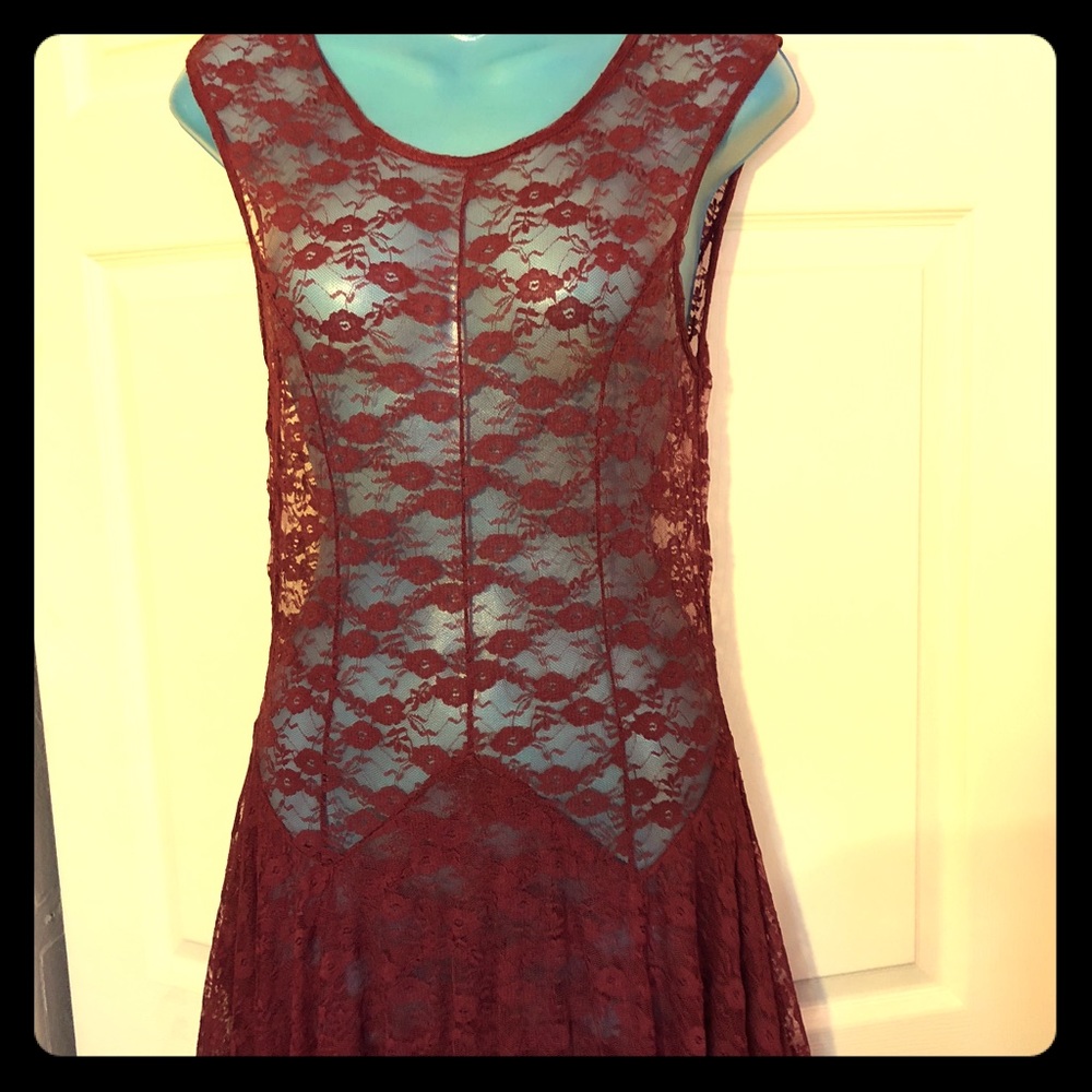 Lacy Free People Intimates Dress
